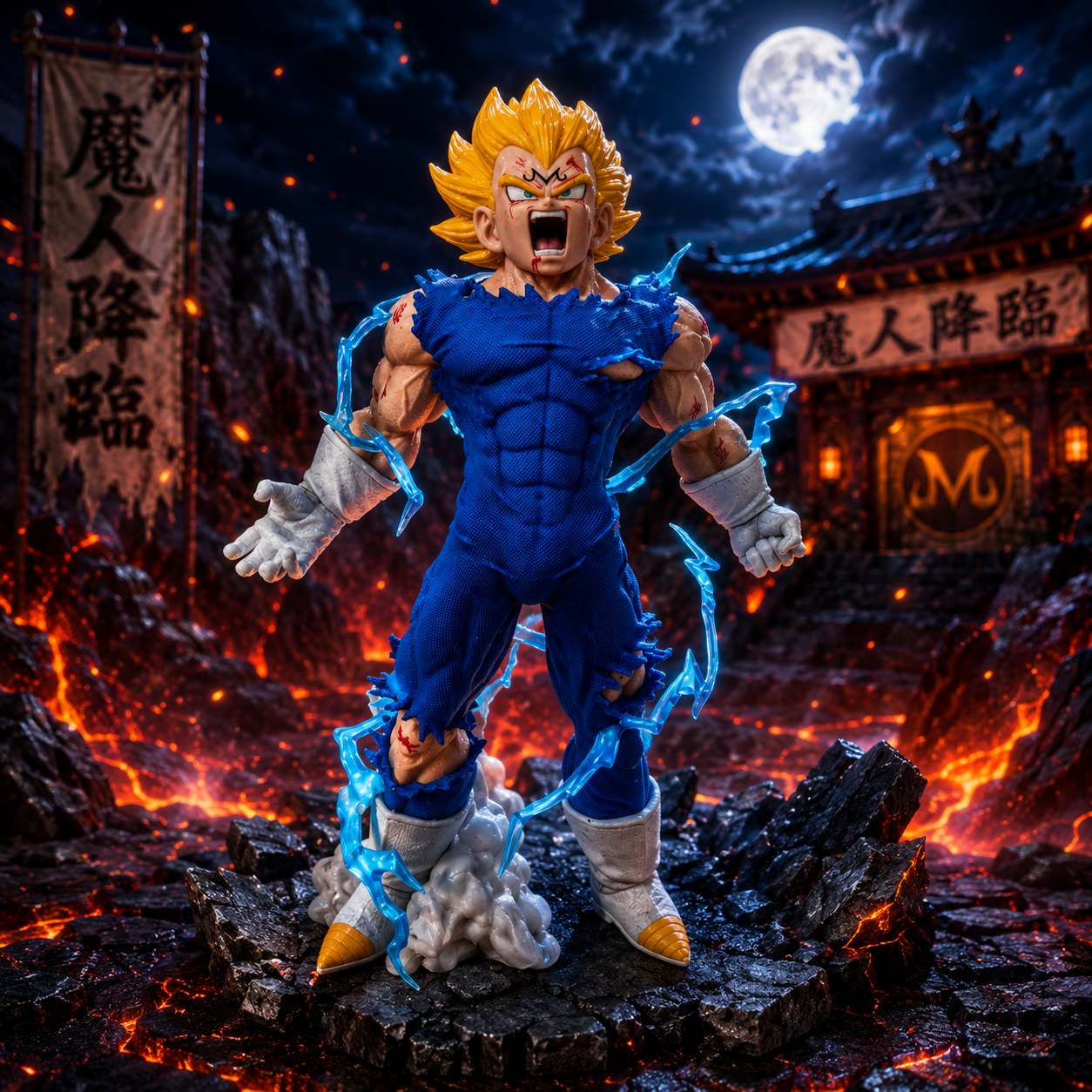 Majin Vegeta Figure