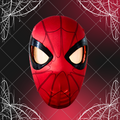 LED Lighting and Blinking Spiderman Mask